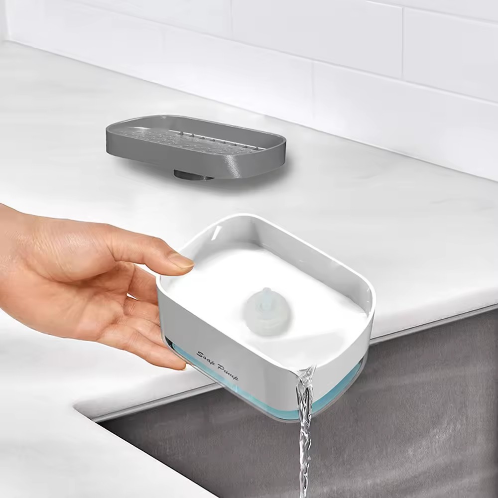 Dispensador de Jabón Líquido + Esponja - Imagen 3