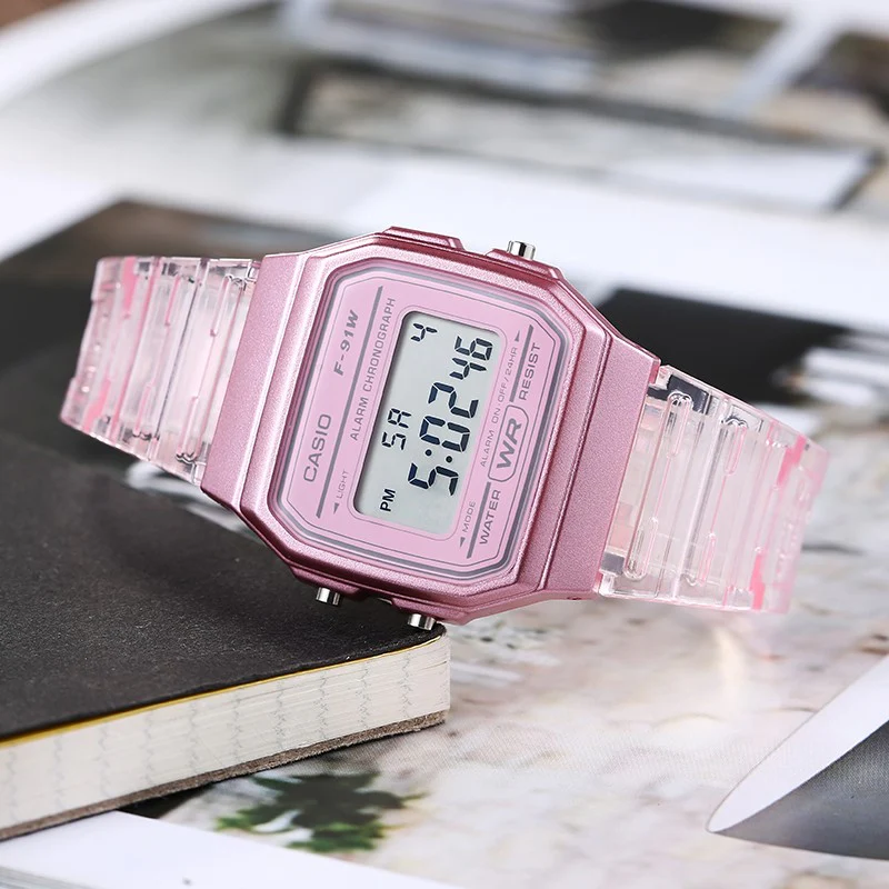 Casio F91w Rosa - Imagen 2