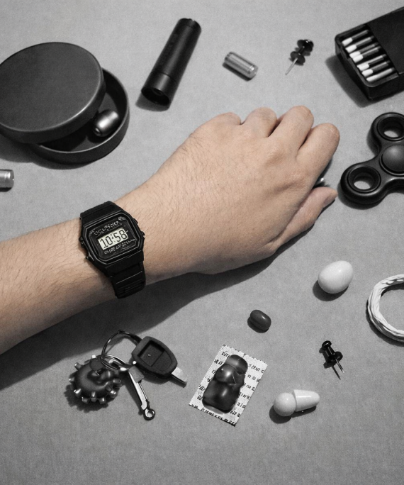 Casio F91w Negro