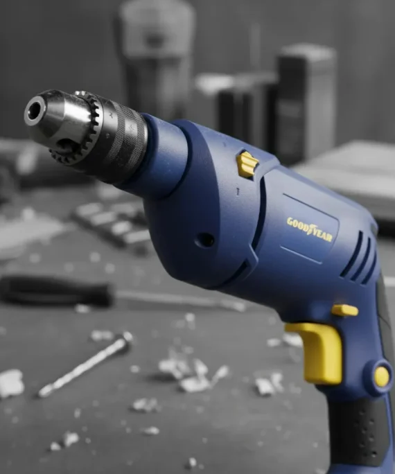 TALADRO PERCUTOR GOODYEAR 500W REVERSIBLE GY-DI-305013-1